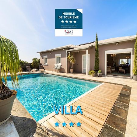 Villa Avec Piscine Vue Mer Et Montagne, En Pleine Nature Saint-Joseph Εξωτερικό φωτογραφία