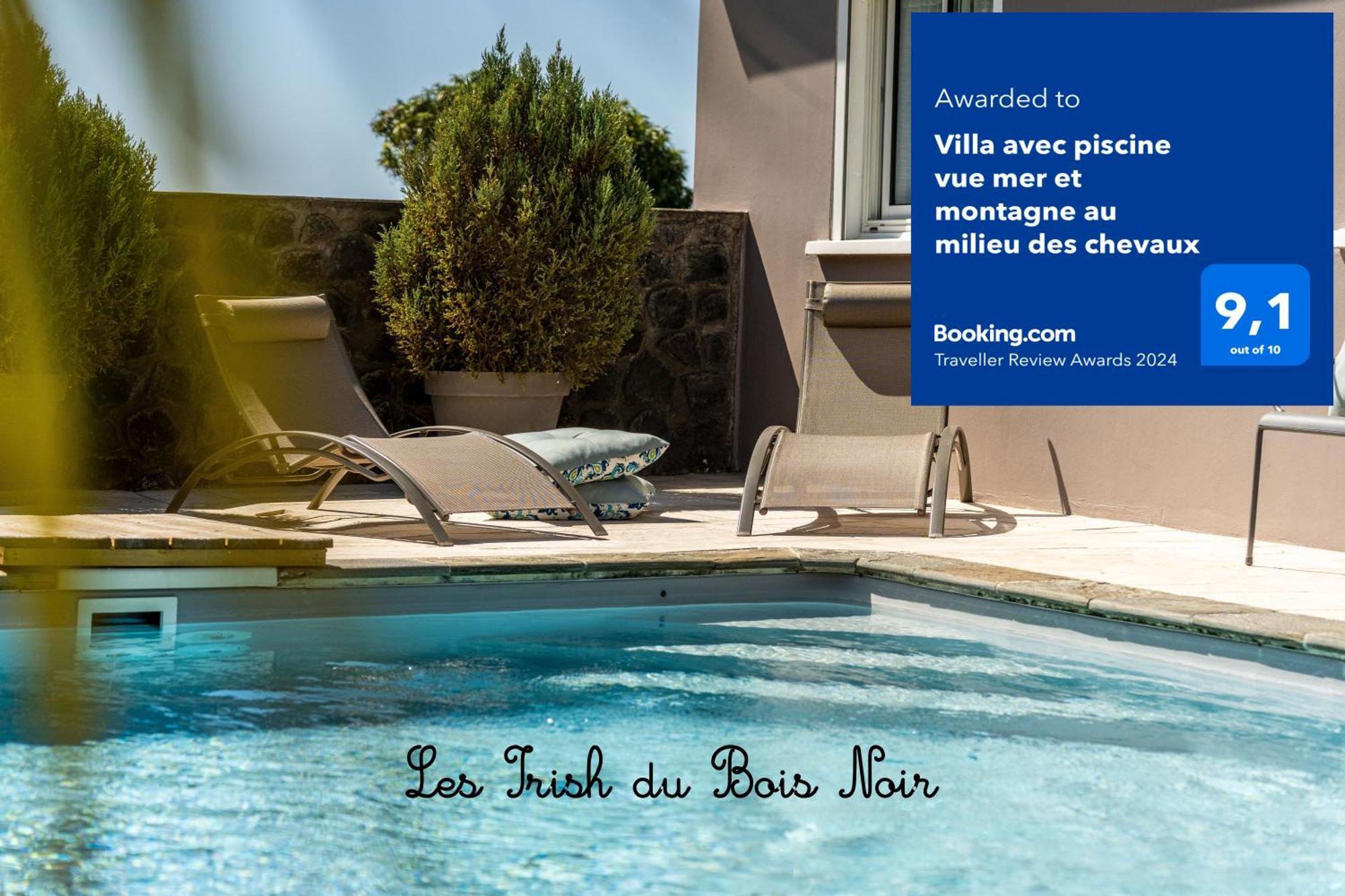 Villa Avec Piscine Vue Mer Et Montagne, En Pleine Nature Saint-Joseph Εξωτερικό φωτογραφία