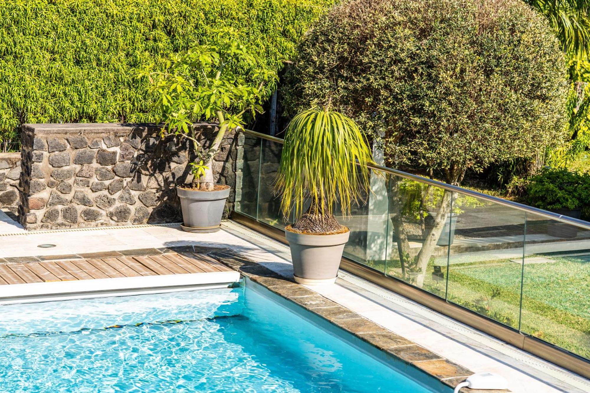 Villa Avec Piscine Vue Mer Et Montagne, En Pleine Nature Saint-Joseph Εξωτερικό φωτογραφία